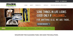 Desktop Screenshot of magnacleaning.com